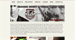 Desktop Screenshot of mstacademy.com.au